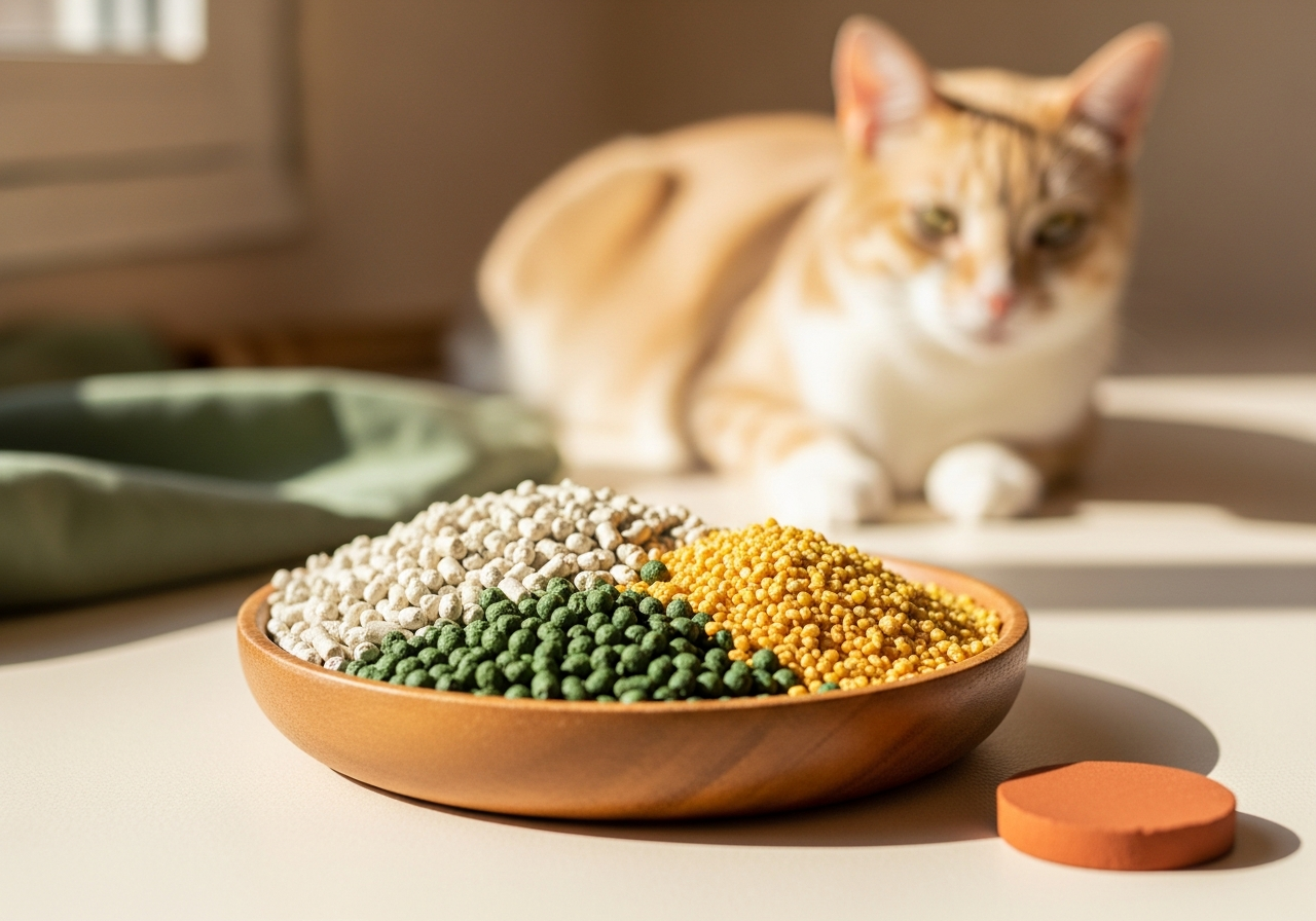 Sustainable Cat Litter: The Best Plant-Based Alternatives